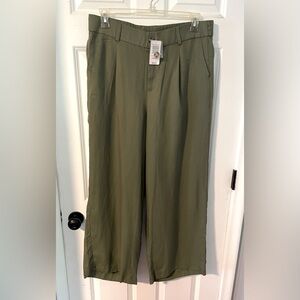 Torrid Olive Pull-on Wide Leg High Rise Pant sz 12